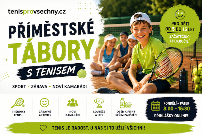 Příměstský tábor s tenisem - tenisprovsechny.cz